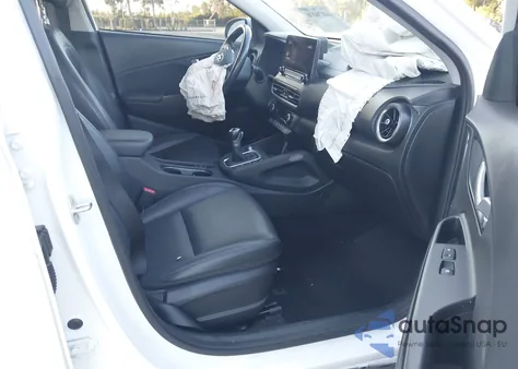 2022 Hyundai Kona Limited из США, поврежденный, VIN KM8K53A39NU818357